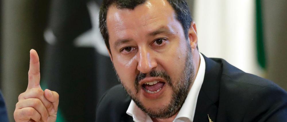 Italiens Innenminister Matteo Salvini.