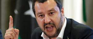 Italiens Innenminister Matteo Salvini. 