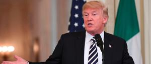 US-Präsident Donald Trump am Montag in Washington.