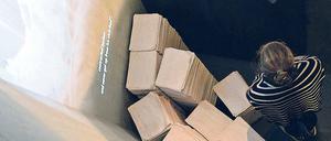 Blick in die Ausstellung des Museums der Geschichte der polnischen Juden in Warschau.