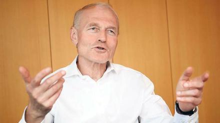 Chef von 65 000 Mitarbeitern, davon 34 000 in Deutschland: Wolfgang Häfele. 