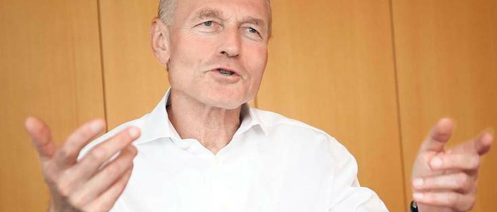 Chef von 65 000 Mitarbeitern, davon 34 000 in Deutschland: Wolfgang Häfele. 
