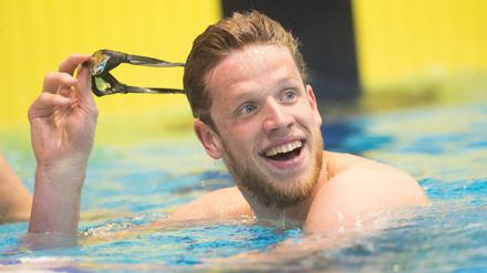 Ist guten Mutes: Philip Heintz freut sich auf die Schwimm-EM in Glasgow - obwohl den deutschen Schwimmern kaum Chancen zugestanden werden. 