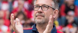 Unions Cheftrainer Urs Fischer darf sich bald über viele neue Gesichter freuen.