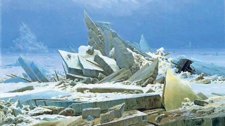 Und irgendwo ein Schiffswrack: Caspar David Friedrichs "Eismeer".