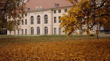 Berlin, Schloss Schönhausen, Außenansicht der Ostfassade.