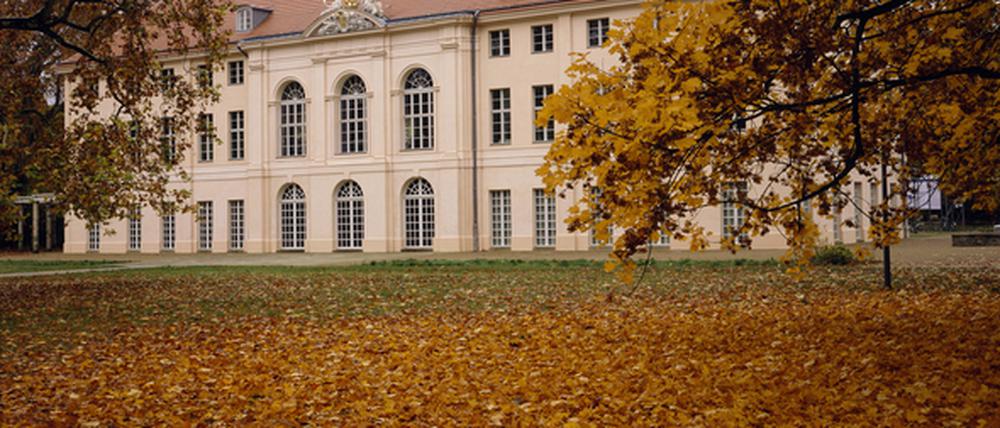 Berlin, Schloss Schönhausen, Außenansicht der Ostfassade.