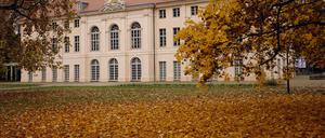 Berlin, Schloss Schönhausen, Außenansicht der Ostfassade.