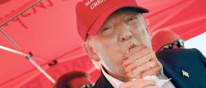 Schweinelende am Stiel - was ist das richtige Rezept gegen Trump? Die Demokraten sind sich noch uneins (Archivbild aus dem Jahr 2016).