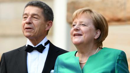 Am 25. Juli zeigten sich Angela Merkel und Joachim Sauer noch in Bayreuth.