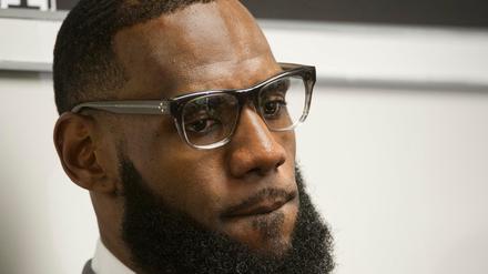 Basketball-Superstar LeBron James übt Kritik an US-Präsident Donald Trump.