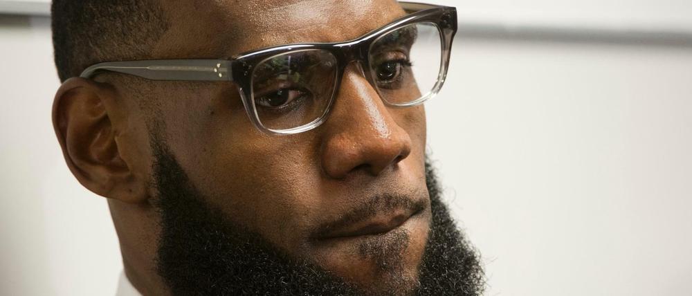 Basketball-Superstar LeBron James übt Kritik an US-Präsident Donald Trump.