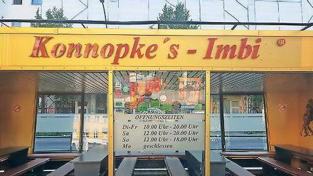 Berlins berühmtester Wurstbude ist das scharfe S abhandengekommen.