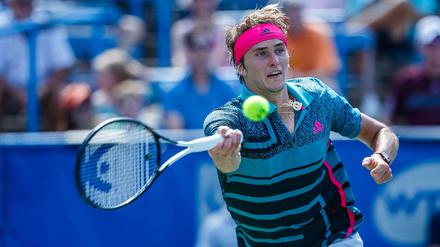 Unschlagbar. Alexander Zverev steht kurz vor der Titelverteidigung in Washington.