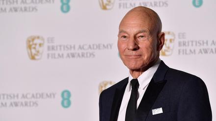 Der britische Schauspieler Patrick Stewart