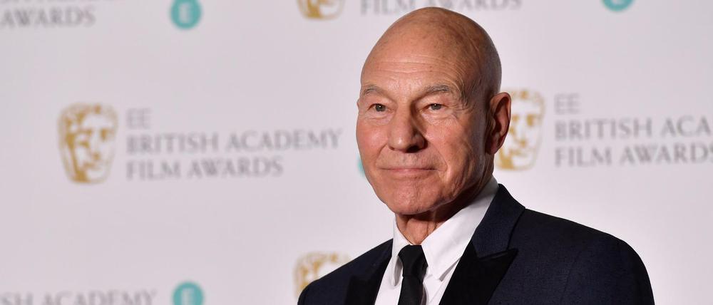 Der britische Schauspieler Patrick Stewart
