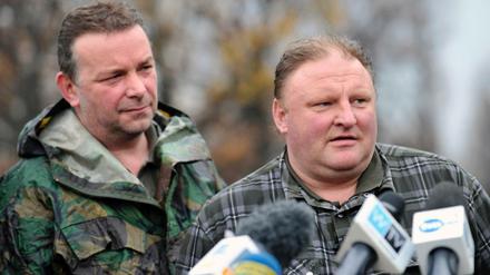 Andreas Richter und Piotr Koper (rechts) gehen getrennte Wege. 