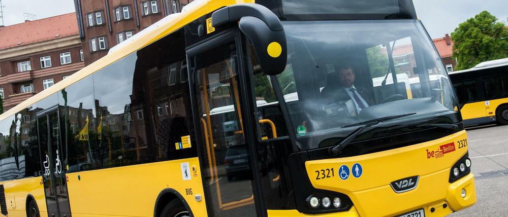 Ein Bus der BVG.