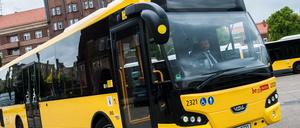 Ein Bus der BVG.