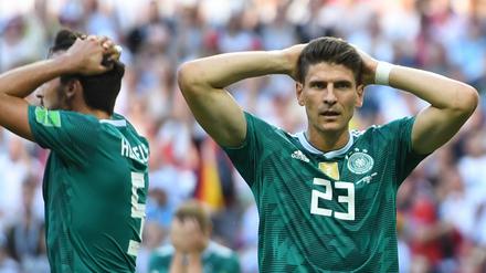 Das war's. Mario Gomez ist kein DFB-Spieler mehr.