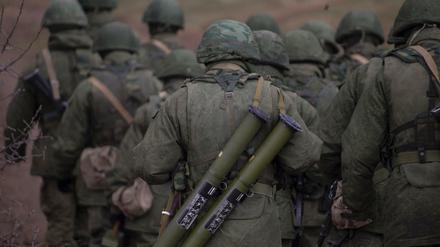 Regulär - Irregulär. Moskau lässt das bei Militäreinsätzen gern einmal im Unklaren.