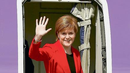 Die Chefin der schottischen Regionalregierung, Nicola Sturgeon.