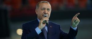 Der türkische Präsident Erdogan.