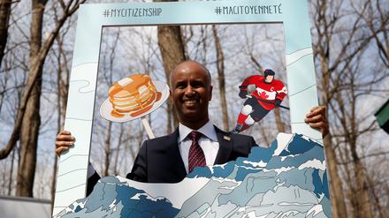 Kanadas Immigrationsminister Ahmed Hussen. 