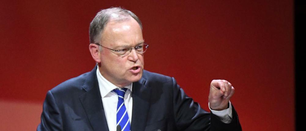 Niedersachsens Ministerpräsident Stephan Weil (SPD).