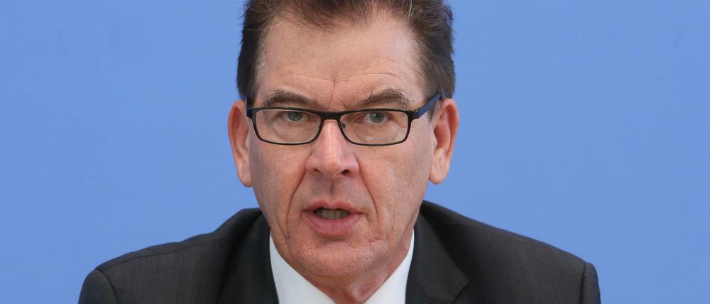 Gerd Müller (CSU), Bundesminister für wirtschaftliche Zusammenarbeit und Entwicklung.