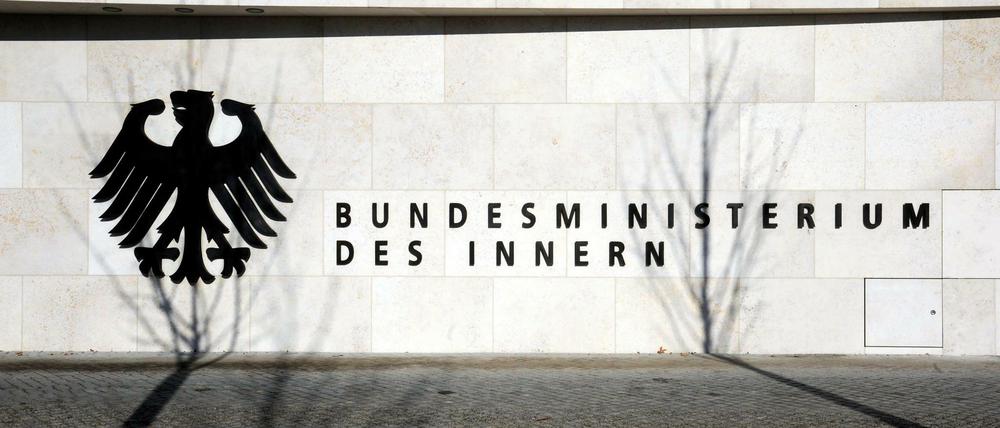 Das Bundesinnenministerium in Berlin.