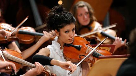 Musiker des Youth Chamber Orchestra St. Petersburg