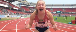 Erfolgsverrückt. Gina Lückenkemper ist eine heiße Kandidatin auf eine Medaille im Sprint.
