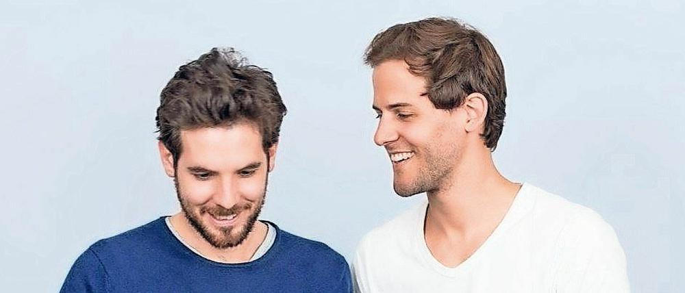 Die Gründer des Matratzen-Start-ups Muun, Frederic Böert und Vincent Brass, müssen aufgeben.