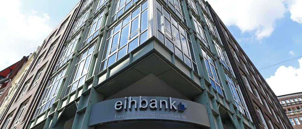 Die Europäisch-Iranischen Handelsbank in Hamburg.