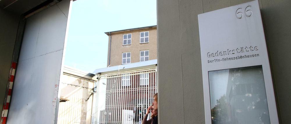 Außenansicht der Gedenkstätte Berlin-Hohenschönhausen.