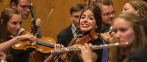 Mitglieder des European Union Youth Orchestra.