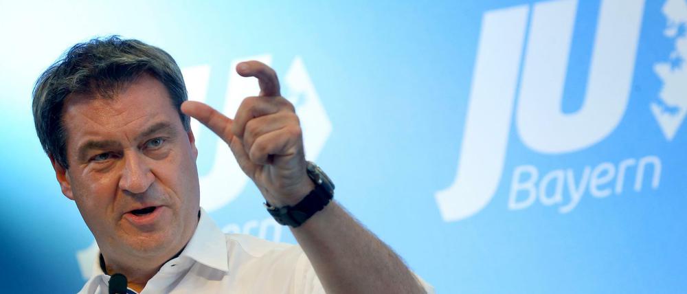 Verliert Zustimmung: Markus Söder (CSU), bayerischer Ministerpräsident.