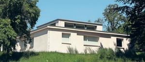 Sakrale Kaffeemühle. Das Haus am Horn wird derzeit saniert und fürs Bauhaus-Jubiläum schön gemacht.