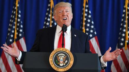 Ein Jahr nach den Protesten in Charlottesville twittert Trump gegen "alle Formen von Rassismus".