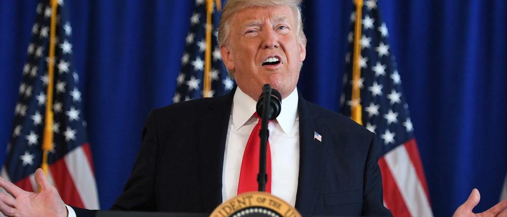 Ein Jahr nach den Protesten in Charlottesville twittert Trump gegen "alle Formen von Rassismus".