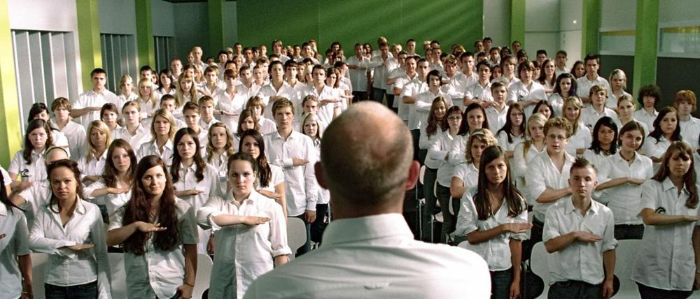 Szene aus dem Film "Die Welle" von Dennis Gansel. 