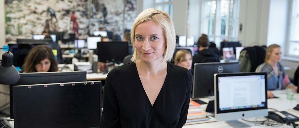 Laura Himmelreich wir Chefin aller drei deutschsprachigen Vice-Redaktionen.
