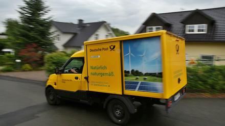 Vielleicht doch nicht so naturgemäß? Der Streetscooter der Deutschen Post. 