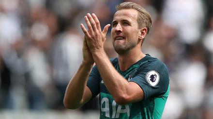 Harry Kane von den Tottenham Hotspurs.