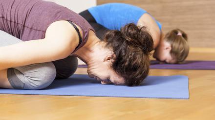 Es muss nicht immer die schwierigste Übung sein. Yoga ist ein Reinigungsritual und kein Wettbewerb.
