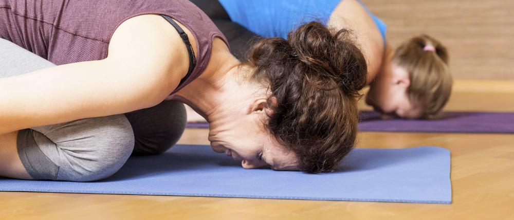 Es muss nicht immer die schwierigste Übung sein. Yoga ist ein Reinigungsritual und kein Wettbewerb.