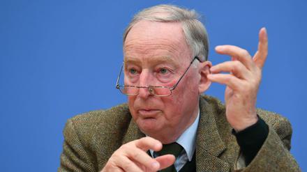 Alexander Gauland, Bundesvorsitzender der AfD. 