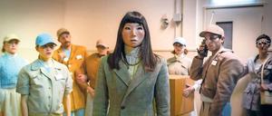 Paketboten für die Roboter. Die katalanische Kompanie La Veronal entwirft mit „Pasionaria“ eine komische Dystopie. 