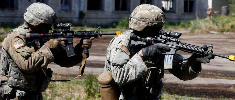 US-Soldaten üben im Sommer 2018 im Baltikum den Krieg - gegen Russland?